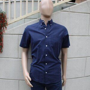 Old Navy The Classic Shirt, Slim Fit, Size S, navy blue